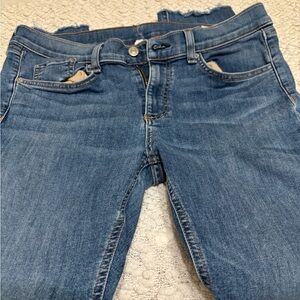 Rag & Bone Women's Blue Skinny Jeans